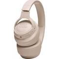 JBL T760 Over-Ear Wireless Bluetooth Headphone with Noise Cancelling, Hands-free Calls & Voice Control, Pure Bass Sound, 35-hours Battery Life Blush