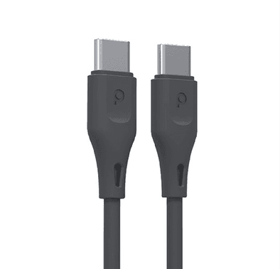 Porodo new PVC USB-C to USB-C Cable 60W 1.2M, Type-C Cord...