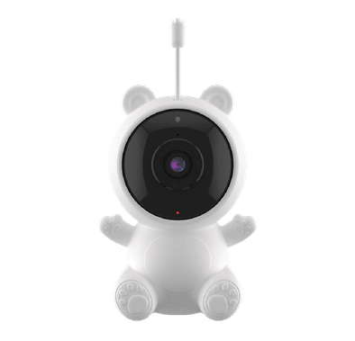 Powerology Wi-Fi Baby Camera 1080P Full HD Monitor Your Child in Real-Time, Motion, Temperature, Sound & Cry Detection Sensor, 100° Wide Angle, Two-Way Audio Talk