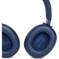 JBL Live 660NC Wireless Bluetooth Over-Ear Headphones with Noise Cancelling, 50-hours Battery Life, Comfort-fit Fabric Headband & Carrying Pouch - Blue