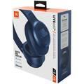 JBL Live 660NC Wireless Bluetooth Over-Ear Headphones with Noise Cancelling, 50-hours Battery Life, Comfort-fit Fabric Headband & Carrying Pouch - Blue