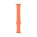 iGuard by Porodo Silicone Watch Band, Fit & Comfortable Replacement Wrist Band, Adjustable Straps Compatible for Apple Watch 40mm / 38mm / 41mm - Orange