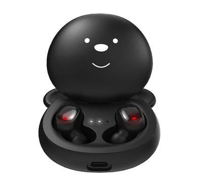 Porodo Soundtec Kid's True Wireless Earbuds with Touch Controls - Black