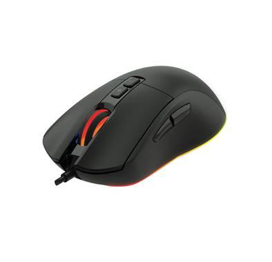 Porodo Wired Gaming RGB Mouse 10000 DPI with Solid Pollin...