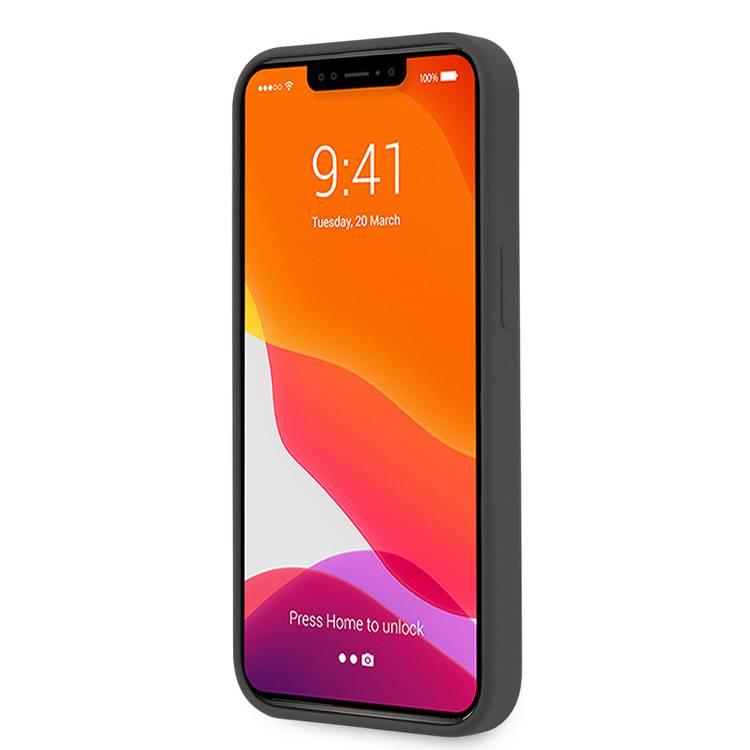 CG MOBILE AMG Liquid Silicone Case with Big Logo Compatible for iPhone 13 Pro Max (6.7") Easy Access to All Ports, Shock-Absorption, Anti-Scratch, & Drop Protection Back Cover Suitable with Wireless Charging Officially Licensed