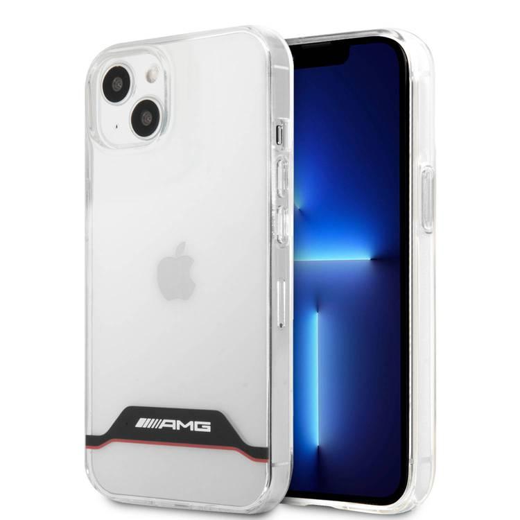 CG MOBILE AMG PC/TPU Hard Case Matte TPU Rim for iPhone 13 Pro (6.1") Anti-Scratch & Drop Protection Back Cover Suitable with Wireless Charging Officially Licensed Black / White