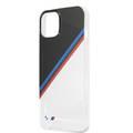 CG MOBILE BMW Motorsport Collection PC/TPU Hard Case Diagonal Tricolor Black Corner Compatible for iPhone 13 (6.1") Easy Access to All Ports
