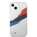 CG MOBILE BMW Motorsport Collection PC/TPU Hard Case Graphic Tricolor Compatible for iPhone 13 Pro Max (6.7") Easy Access to All Ports, Anti-Scratch