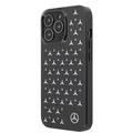 CG MOBILE Mercedes Benz PC/TPU Case with Electroplated Stars Pattern Compatible for iPhone 13 Pro (6.1") Anti-Scratch, Easy Access to All Ports, Drop Protection