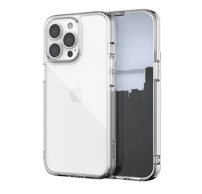 X-Doria Raptic Clearvue Case Compatible for iPhone 13 Pro Max (6.7") Anti-Scratch, Easy Access to All Ports, Military Drop Tested, Shock Absorbing Protection, Snap-on Installation