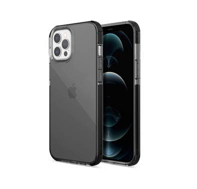X-Doria Raptic Clear Case with Sleek Design Compatible for iPhone 12 Pro Max (6.7") Anti-Scratch, Easy Access to All Ports, 6ft Drop Tested, Shock Absorbing Rubber Protection