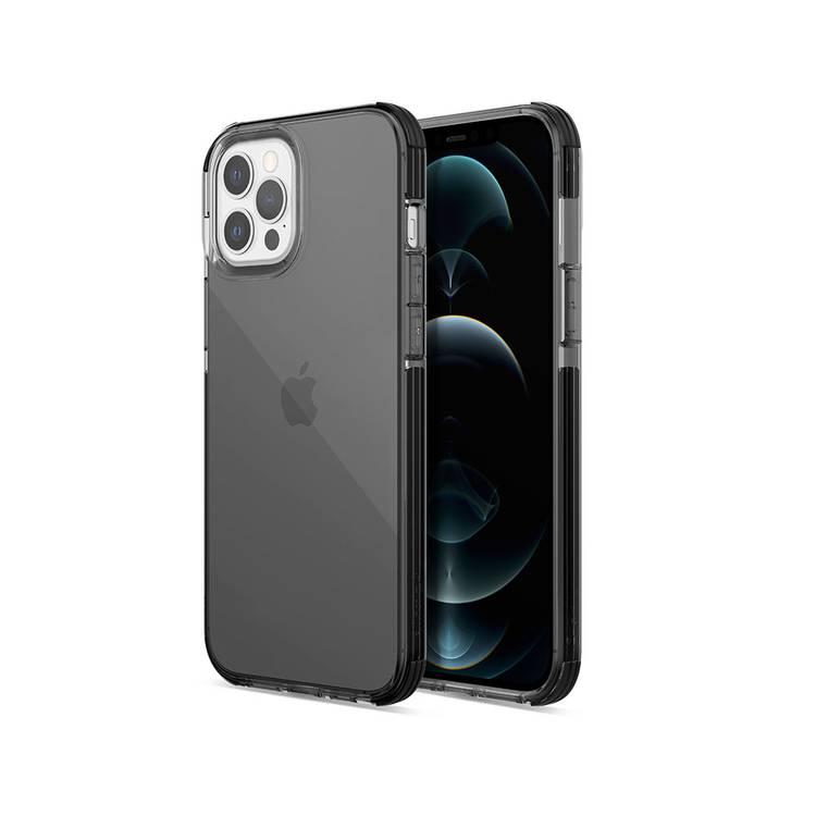 X-Doria Raptic Clear Case with Sleek Design Compatible for iPhone 12 Pro Max (6.7") Anti-Scratch, Easy Access to All Ports, 6ft Drop Tested, Shock Absorbing Rubber Protection