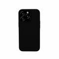 Devia Nature Series Magnetic Case for iPhone 13 / 13 Pro (6.1") Soft Liquid Gel Rubber Cover Shockproof Bumper, Back Cover Suitable with Wireless Charging Black