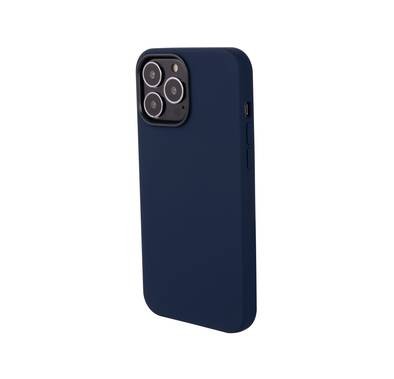 Devia Nature Series Magnetic Case for iPhone 13 / 13 Pro (6.1") Soft Liquid Gel Rubber Cover Shockproof Bumper, Back Cover Suitable with Wireless Charging Navy Blue