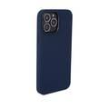 Devia Nature Series Silicone Case for iPhone 13 / 13 Pro (6.1") Soft Liquid Rubber Gel Case, Shockproof Bumper Protection, Anti-Fingerprint Navy Blue