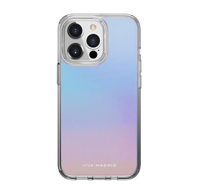 Viva Madrid Aura Hue Hybrid TPU/PC Air Pockets Case with Iridescent & Rainbow Effect Compatible for iPhone 13 Pro (6.1") Scratch Resistant, 360º Bumper Full Protection