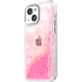 Viva Madrid Glamor Hybrid TPU/PC Case with Glitter Crystals & Beads Compatible for iPhone 13 (6.1") Scratch Resistant, 360º Full Protection, Easy Access to All Ports