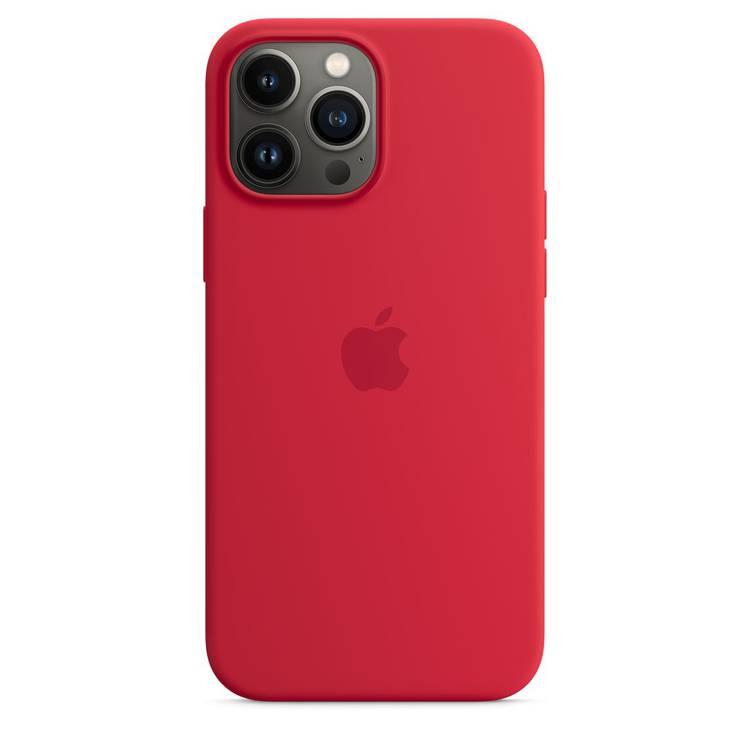 Apple Silicone Case with MagSafe - Product Red - iPhone 13