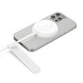 Wireless Charger Belkin WIA005myWH Magnetic Portable Wireless Charger - White