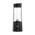 Porodo Lifestyle 6-Blade Portable Juicer 400mL 126W High-Powered Motor with Built-in Battery 2500mAh, Electric USB Rechargeable Juice Blender, Small Fruit Mixe - Black