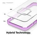 Elago Hybrid Case Compatible with iPhone 12 Mini (5.4")Ultimate Protection, Raised Bezel,Supports Wireless Charge,Anti-Yellowing, Shock Absorbing Design,Scratch Resistant-Lavender