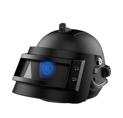 GameSir GB98k Portable Bluetooth Speaker, Bluetooth 4.2, Spetsnaz Helmet Inspired Design, Wireless Bluetooth Speaker, Aluminum Alloy Metallic Mask, 30ft. Connecting Range - Black