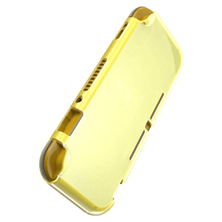 AhaStyle Nintendo Switch Lite Transparent TPU Case, Premium Materials, Innovative Technology, Safe & Secure, Drop Resistant, Shockproof, Anti-Scratch - Yellow