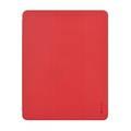 Devia Leather Case with Pencil Slot Compatible for Apple iPad Pro 11" ( 2018 ) Elegant & Slim Design 360° Full Protection Case - Three Fold Flip Stand Protective Cover - Red