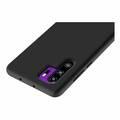 Devia Nature Series Silicone Case Compatible with Huawei P30 Pro, Precise Cutouts, Slim and Lightweight, Anti-Sweat, Anti-Scratch, Shock-Absorbing, Good Grip Experience - Black