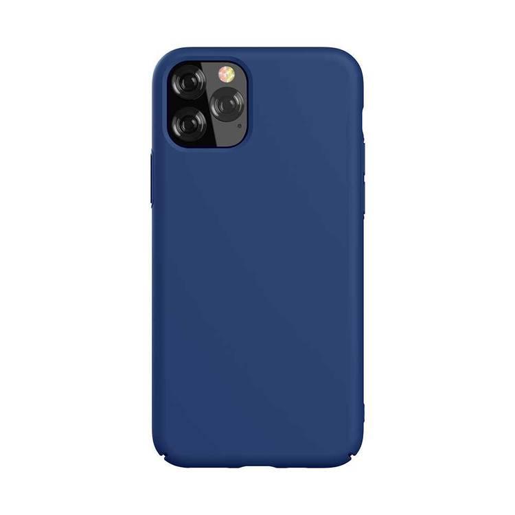 Devia Nature Series Silicone Case Compatible with iPhone 11 Pro, Made with Premium Liquid Silicone, Full Protection, Anti-scratch, Shockproof, Stains-Resistant, Lightweight - Blue