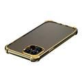 Devia Glitter Shockproof Soft Case Compatible for iPhone 12 Mini (5.4") Scratch Resistant - 1.2m Drop Protection - Anti-yellowish Case - 360° Full Protection Back Cover - Gold