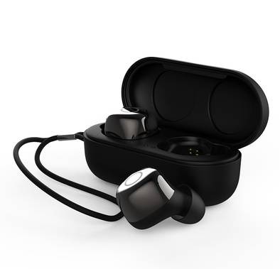 ديفيا Joypods Series TWS سماعة أذن لاسلكية V2 ، جودة الصوت ، تقليل الضوضاء ، محمولة ، إقران بلوتوث وتحديد هوية المتصل ، IPX5 مقاومة للماء - أسود