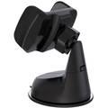 Devia Universal Suction Pad Car Mount V2 for Windshield & Dashboard - 360° Rotatable - Extendable up to 9cm - Car Phone Holder Compatible for 3.5" to 6.5" Smartphones - Black