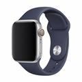 Devia Deluxe Series Sport Band for Smartwatch - Soft & Flexible Replacement Wrist Band Strap Compatible for Apple Watch 38/40MM - Easy Snap-on Strap - Midnight Blue