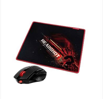 Bloody V7M71 XGlide Multi-Core Gaming Mouse Bundle, Wired, Non-Slip Rubber Base, Fast Recovery, Armor Boot, Gaming Precision(3200 CPI) - Black