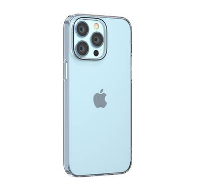 Comma Hard Jacket Anti-Bacterial Phone Case for iPhone 13 Pro Max (6.7") Anti-Scratch, Shock & Drop Protection Back Cover - Crystal Clear