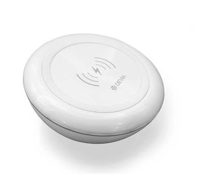 Devia Non-Pole Series Inductive Fast Wireless Charger - White