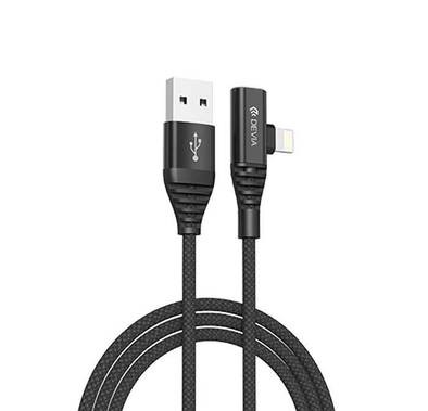 Devia Storm Series 2 in 1 Cable 1.2M - Black