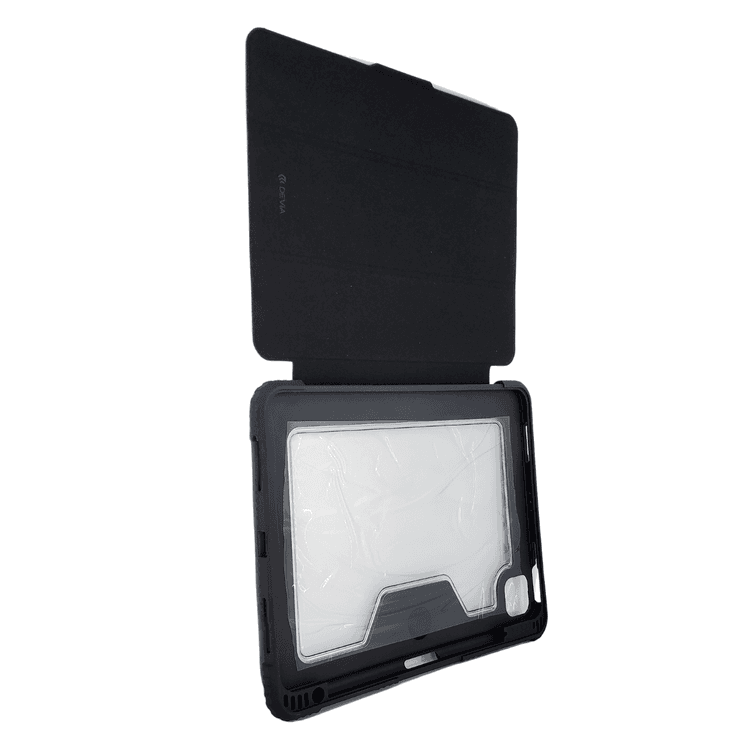 Devia Leather Case With Pencil Slot for iPad Air4 10.9" (2020) - Black