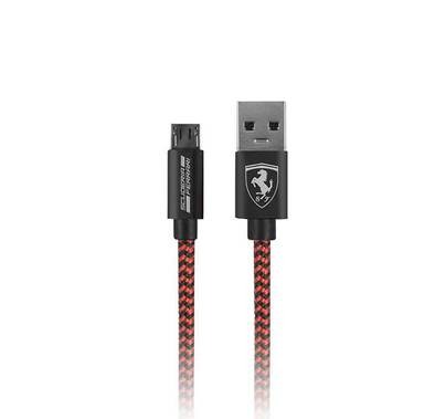 CG Mobile Ferrari Nylon Micro USB Cable 1.5m - Red