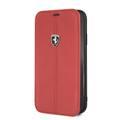 CG Mobile Ferrari Heritage Book Type Case for iPhone Xr - Red
