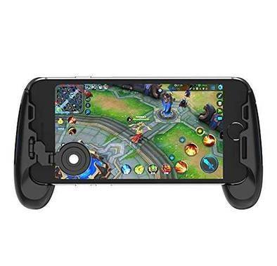 GameSir F1 Joystick Grip, Extended Handle Game Controller Ultra-Portable Five-Angle Gamepad for All Smartphone - Black