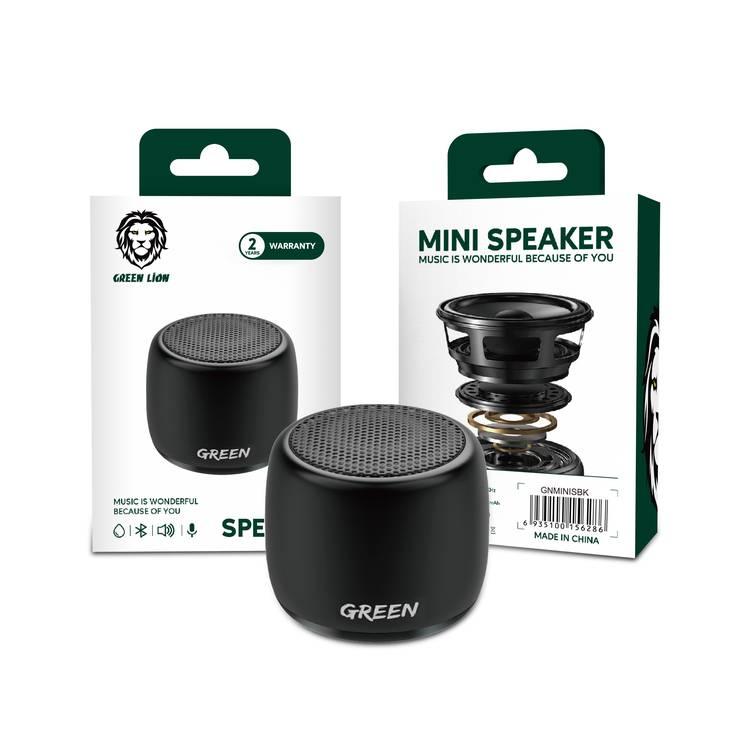 Green Lion Mini Speaker - Black
