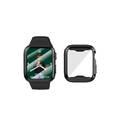 Green Lion Guard Pro TPU Case with Glass for Apple Watch 40MM - Black
