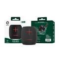 Green Lion Rome Wireless Speaker, Water & Dust Resistant, 13-hours Battery Life, Grabbable Speaker  - Black
