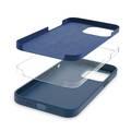 Green Lion Liquid Silicone Case for iPhone 13 Pro Max 6.7" - Blue