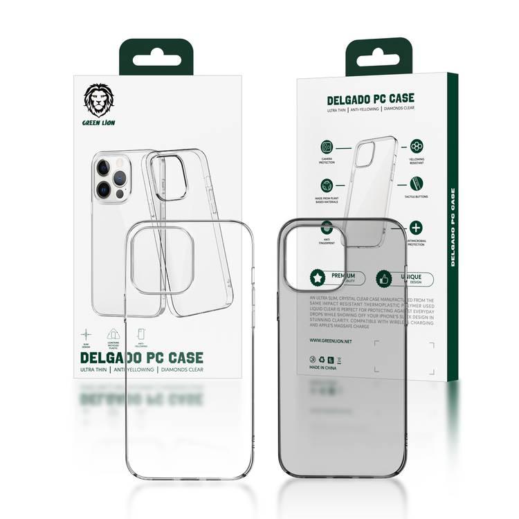 Green Lion Delgado PC Case for iPhone 13 Pro Max 6.7",  Drop Protection - Clear - iPhone 13 Pro Max 6.7"