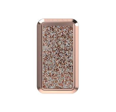 Handl Crystal Mobile Stand Phone Grip - Rose Gold