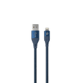 Porodo Aluminum Braided Lightning Cable 1.2M 2.4A - Blue