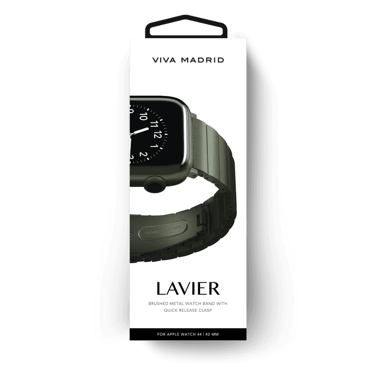 Viva Madrid Lavier Metal Watch Strap For Apple Watch 42/44MM - Green